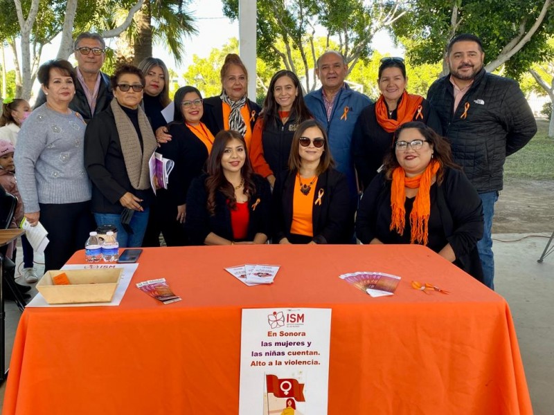 Participan DIF y Alcalde en jornada del Día Naranja