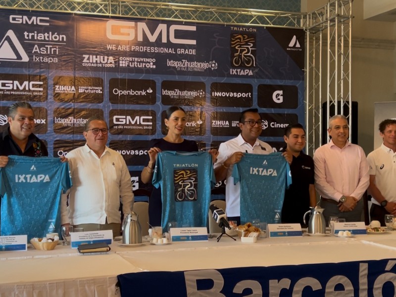 Participarán 1,500 atletas en edición 39 del Triatlón Ixtapa-Zihuatanejo