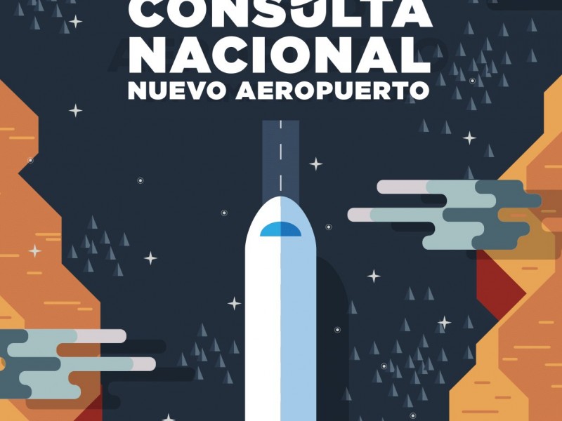 Participarán 99 municipios en consulta del nuevo aeropuerto