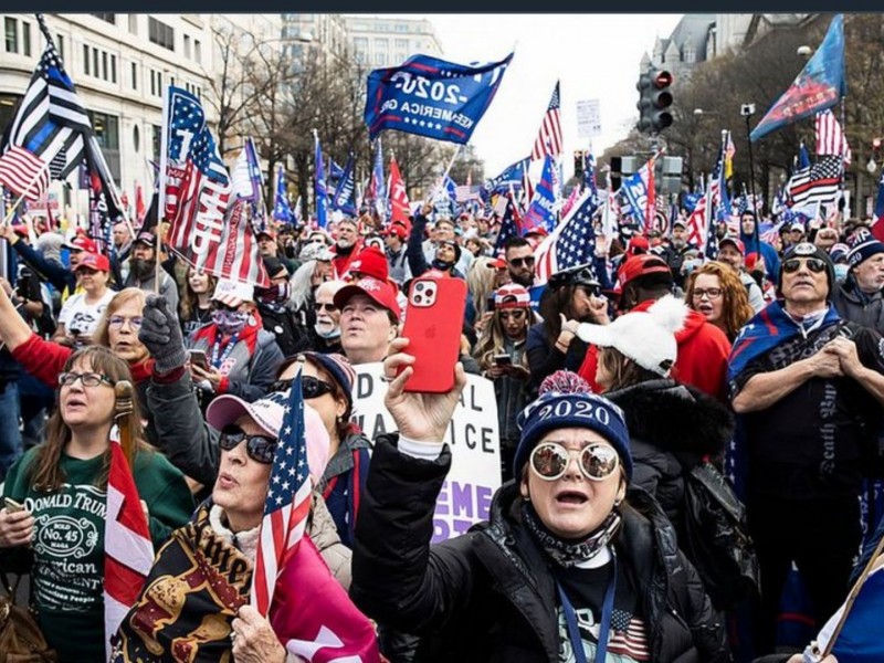 Partidarios de Trump se manifiestan en Washington D.C.