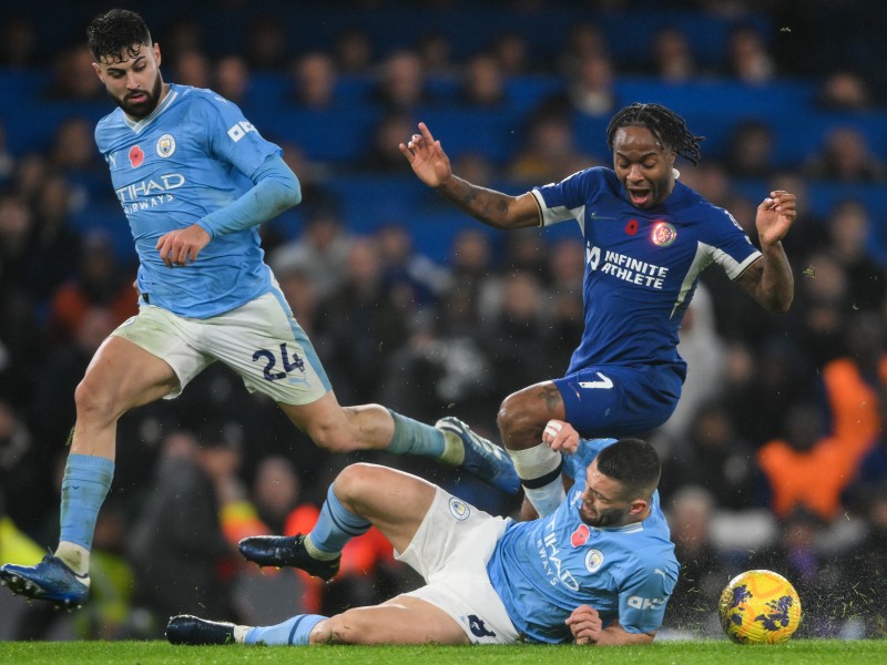 Partidazo entre Chelsea y Manchester City. 4-4