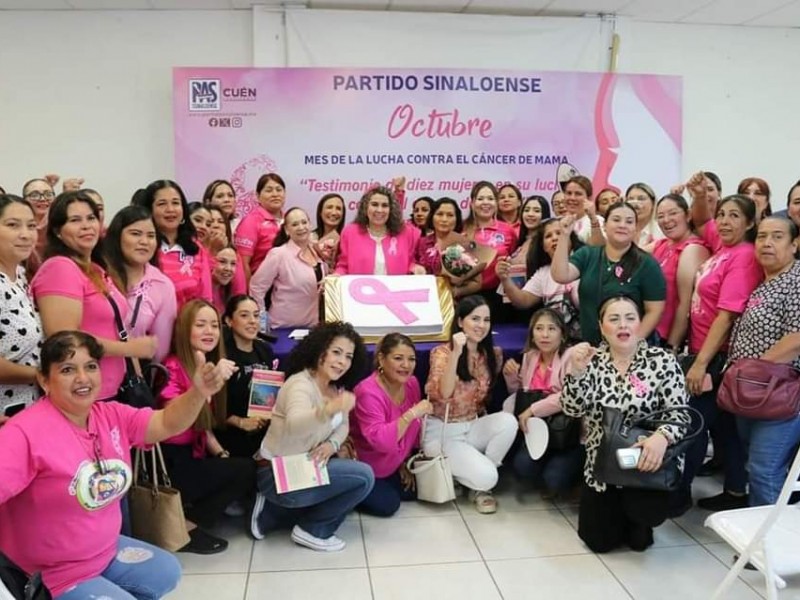 PAS conmemora día de la lucha contra cáncer de mama