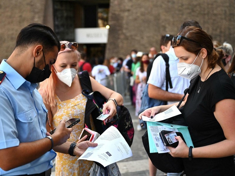 Pase sanitario es obligatorio en transporte Público de Italia