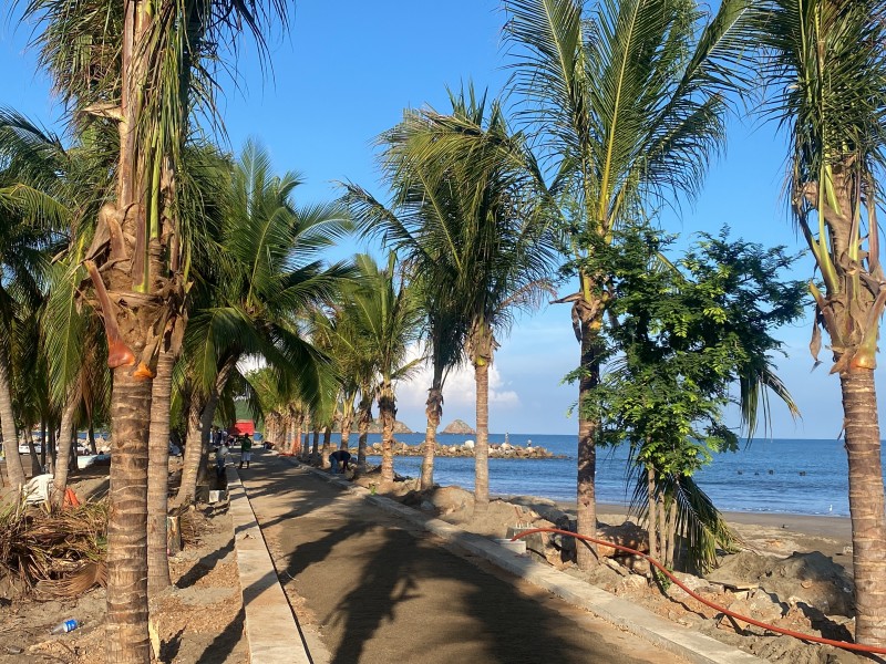 Paseo Playa Linda reporta 40% de avance en la obra