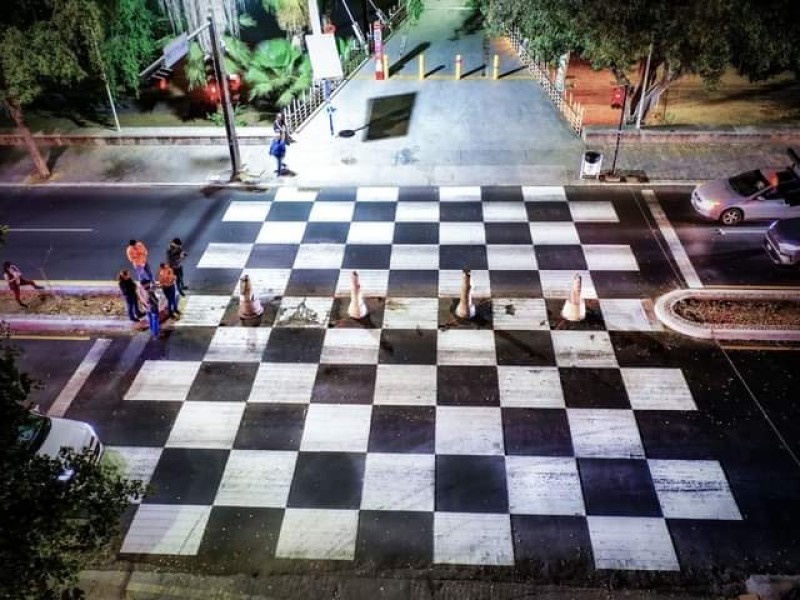 Paso peatonal de 