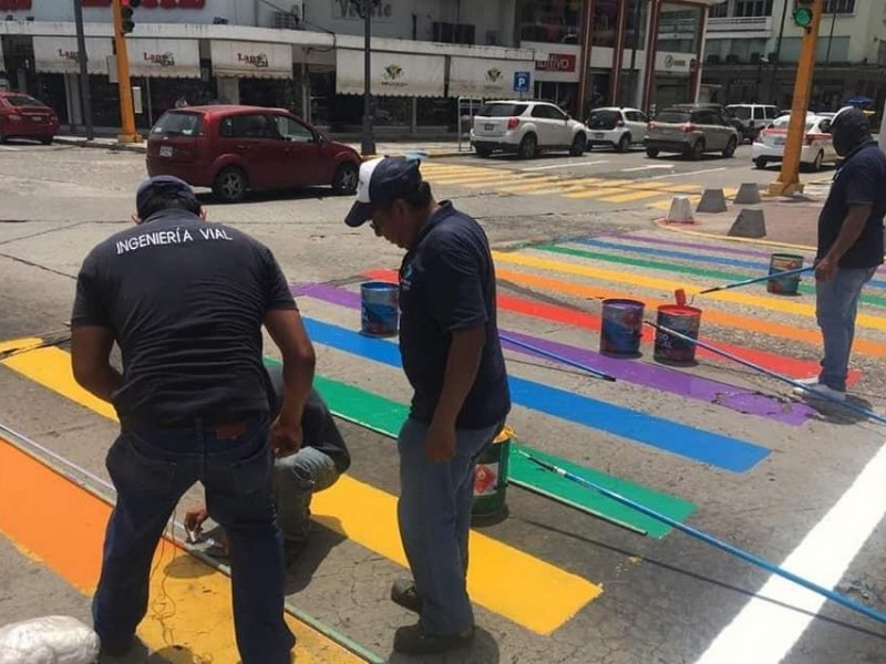 Paso peatonal inclusivo concluyó su tiempo: Alcalde