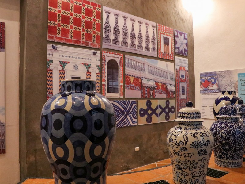 Patio de los Azulejos, primer museo de Talavera en Puebla