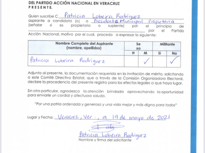 Patricia Lobeira sustituye a Yunes Márquez