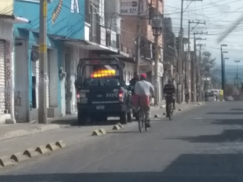 Patrullas de FSPE invaden ciclovía