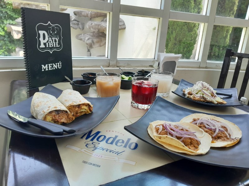 Paty pibil, cochinita pibil con sazón único y platillos irresistible
