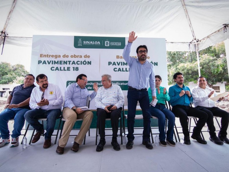 Pavimentan colonia Benito Juarez en Costa Rica