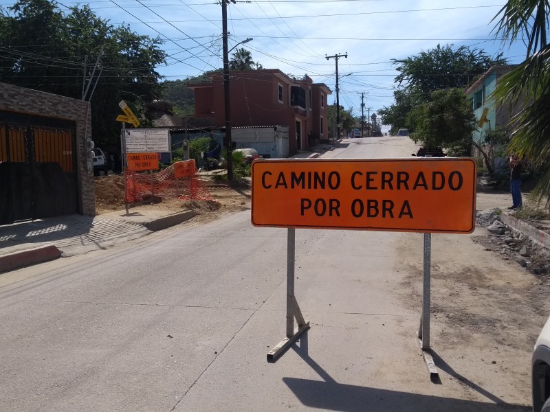 Pavimentar calle en colonia Matamoros de CSL