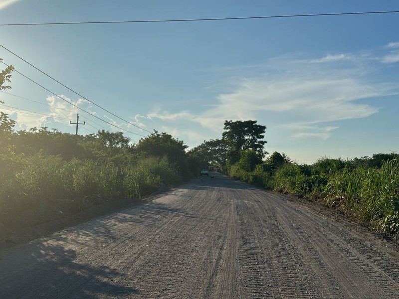 Pavimentarán camino en Manlio Fabio beneficiando a 10 mil familias