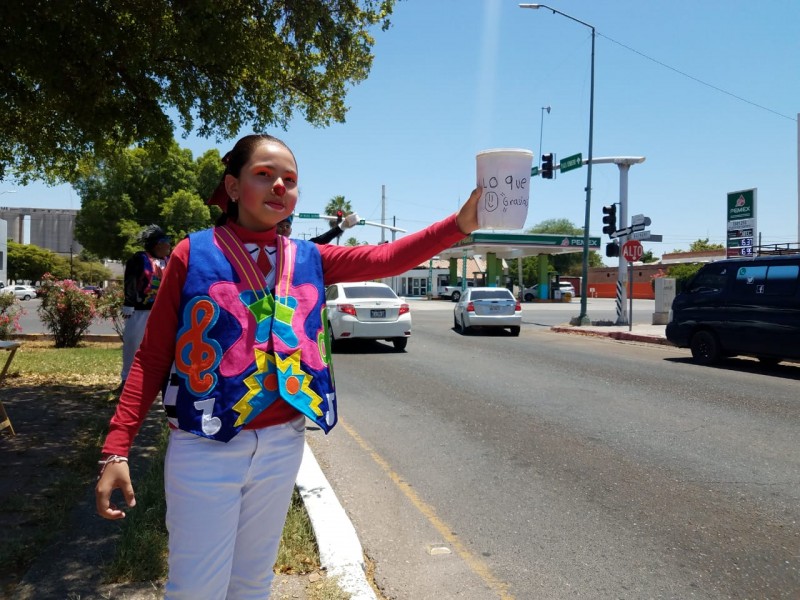 Payasitos, también se quedan sin trabajo