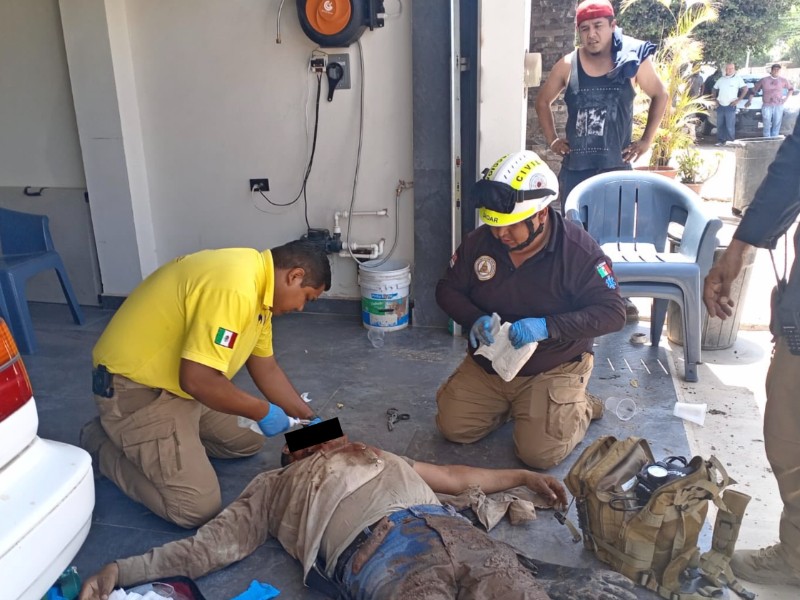 PC-Guasave salva la vida de colaborador de JUMAPAG