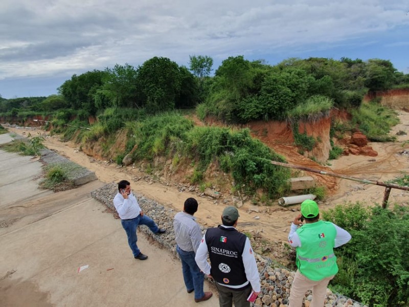 PC monitorea daños por lluvias en Mixtepec