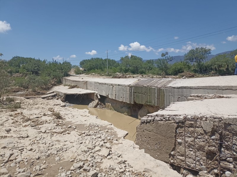 PC ya realizó dictamen en puente Zapotitlán, esperan resultados