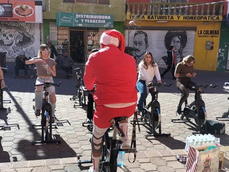 Pedaleando a la Navidad