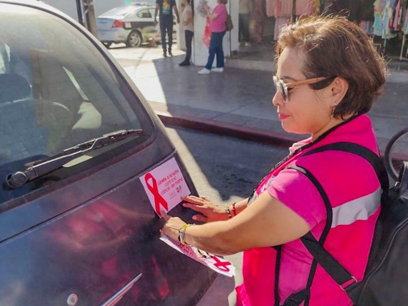 Pega de calca en Guaymas por mes rosa