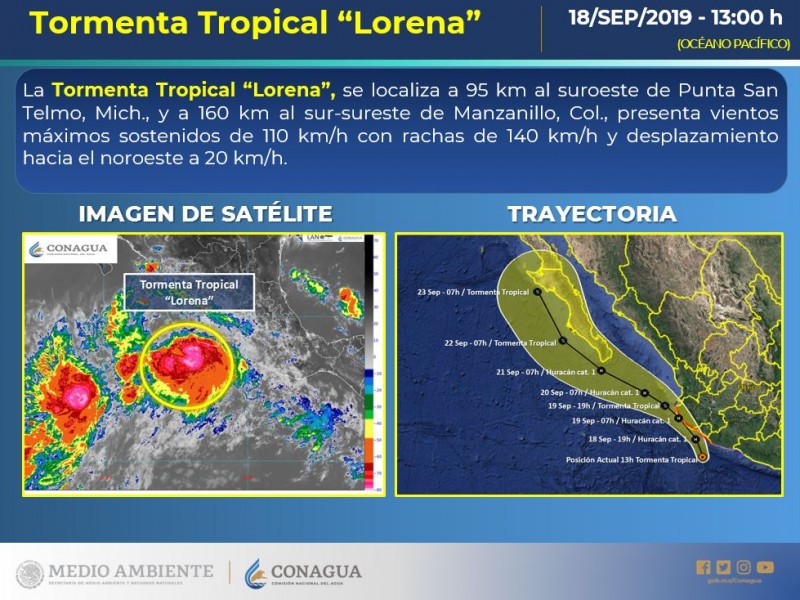 Peligran las Islas Marías por paso de Lorena