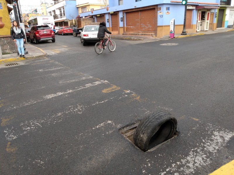 Peligro en paseo San Isidro