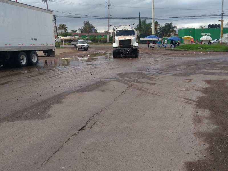 Peligrosa carretera San Martín-El Verde: automovilistas