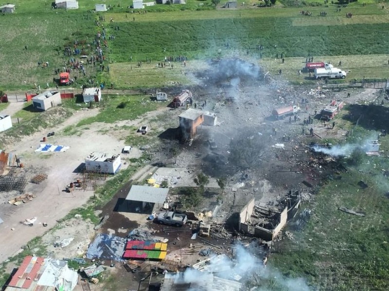 Peña lamenta pérdida de vidas por explosión