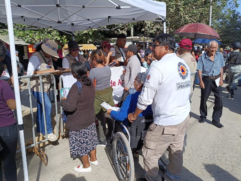 Pendiente reubicación de familias tras contingencia en Veracruz