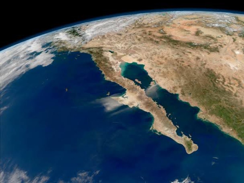 Península de Baja California se separa más de 4 centímetros al año