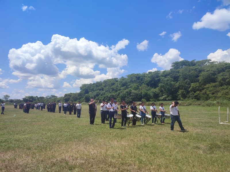 Pentatlón en preparativos para Desfile Militar