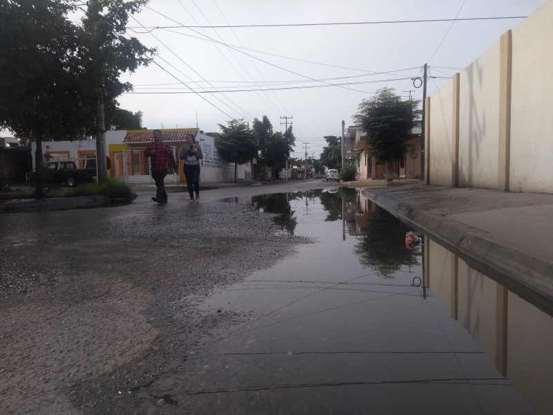 Peor que otros días, amaneció la calle Tlaxcala