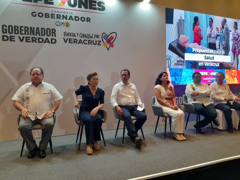 Pepe Yunes buscará rescatar el sector salud en Veracruz