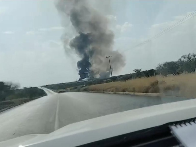 Pepenadores provocan incendio en basureo de Río Grande