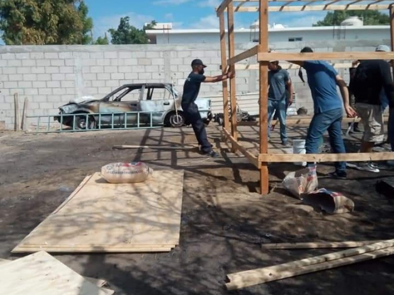 Perdió todo en incendio y ciudadanos se unen para apoyarlo