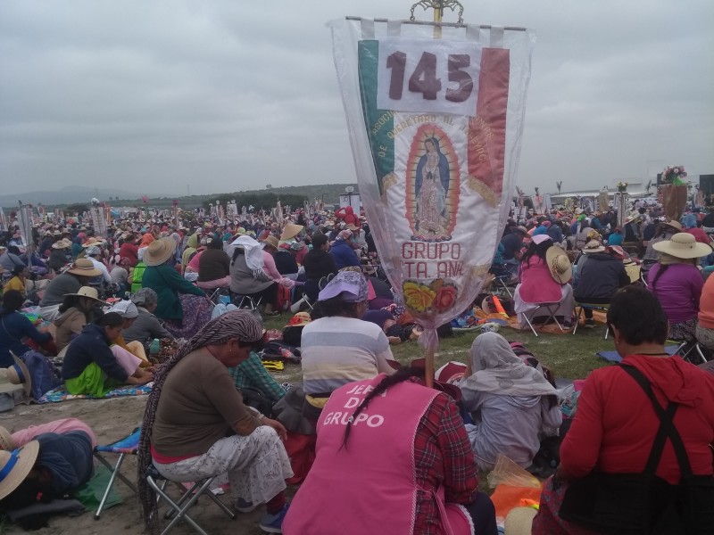 Peregrinas seguirán su camino a la Basílica