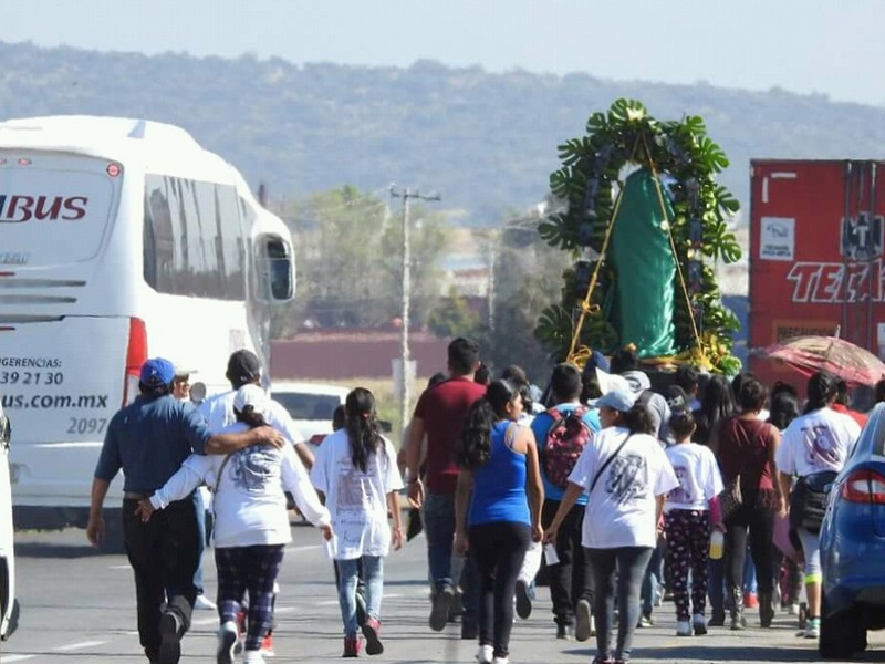 Peregrino estarán protegidos por seguridad estatal durante su recorrido