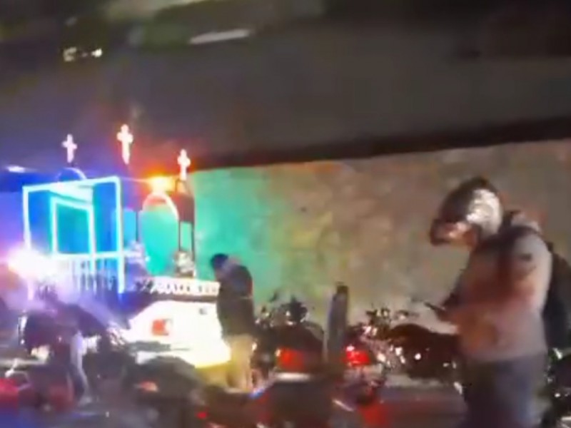 Peregrinos atropellados en la estación 