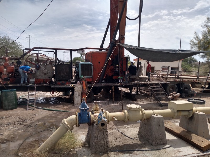 Perforan pozo para garantizar abasto de agua norte de Hermosillo