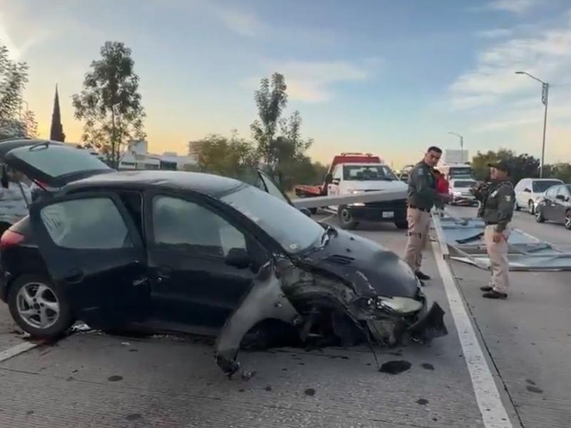 Periférico Ecológico acumula 272 accidentes y vuelve a registrar choque