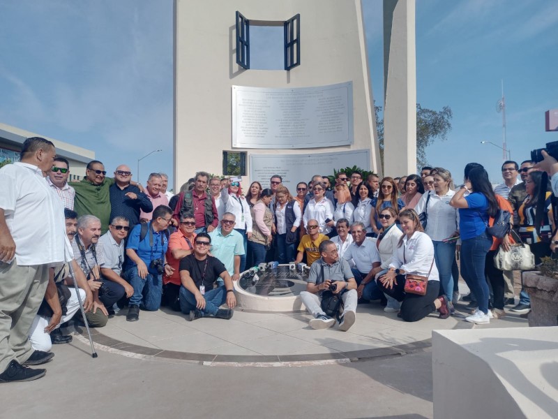 Periodistas conmemoran Día de la Libertad de Expresión