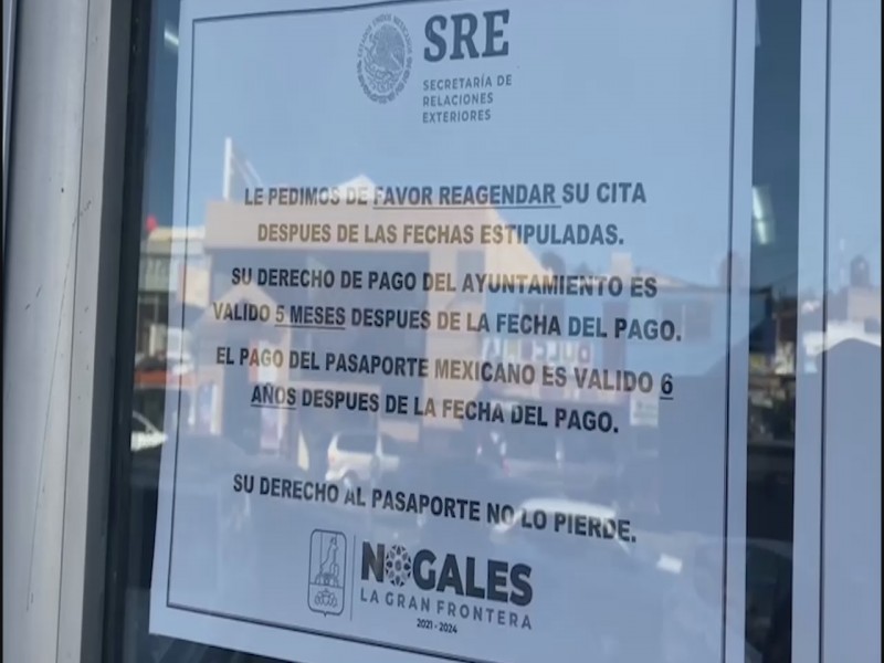 Permanercera cerrada oficina de SRE hasta el 2 de Febrero