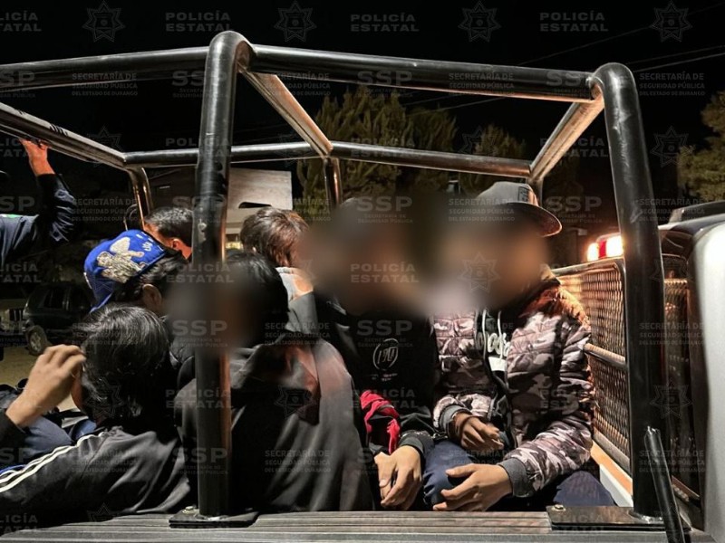 Persisten conflictos de pandillas de menores en Durango: 11 detenidos en riña
