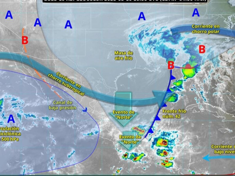 Persisten lluvias intensas y vientos en diversas zonas de Oaxaca