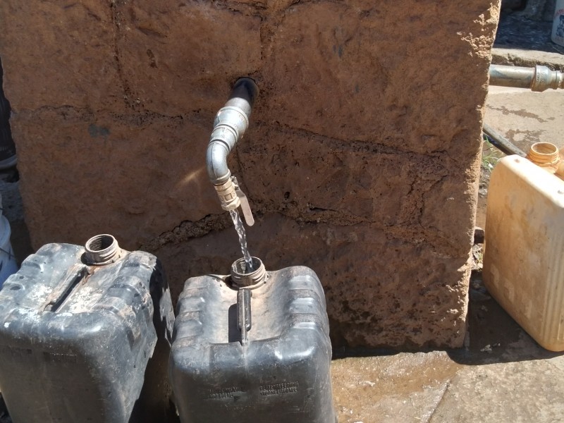 Persisten problemas de escasez de agua en comunidades indígenas 