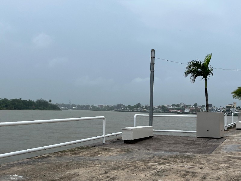 Persistente temporal lluvioso en Norte de Veracruz