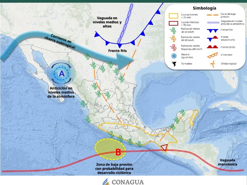 Persistirá el ambiente fresco en Sonora