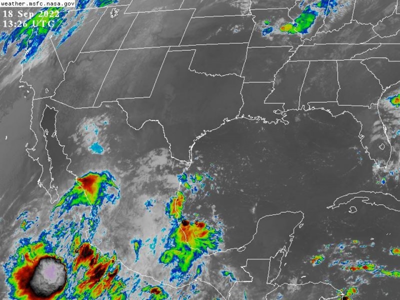 Persistirán las lluvias en el Estado de Veracruz