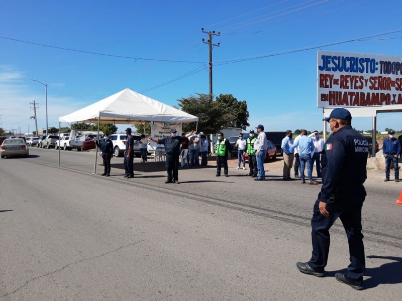 Persona con COVID-19 escapa de su aislamiento en Huatabampo