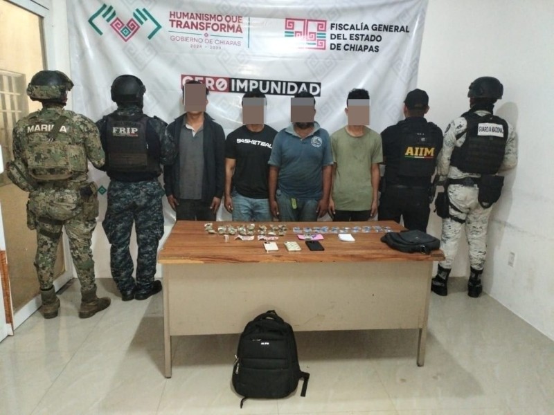 Personal de la Armada de México coadyuva en operación durante siete cateos