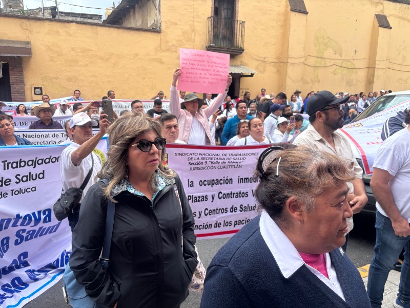 Personal de Salud se manifestó por descuentos irregulares en estímulos